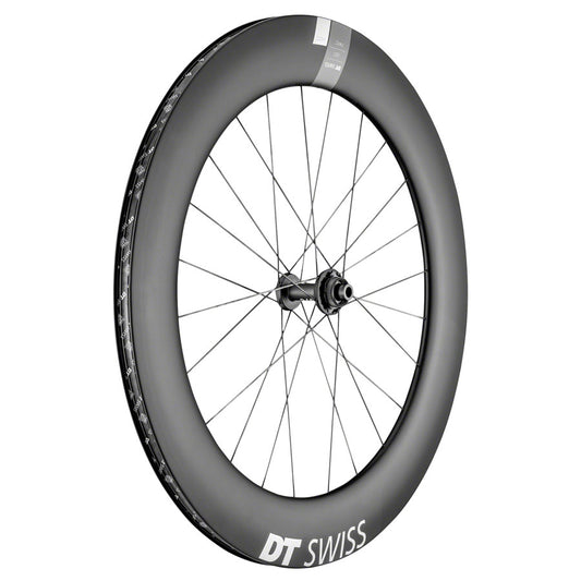 DT Swiss ARC1400 DiCut Front Wheel - 80mm 700c 12 x 100mm Centerlock Black Front Wheel DT Swiss   