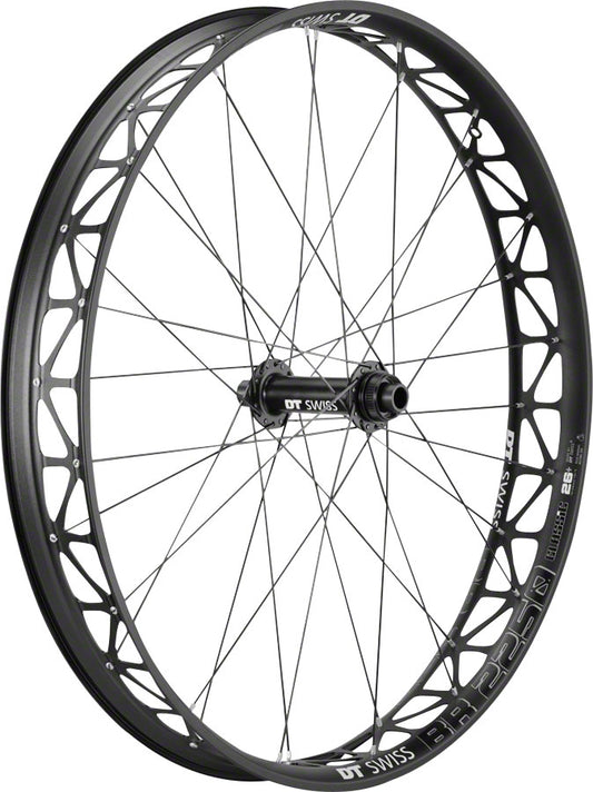DT Swiss Big Ride Front Wheel - 26" 15 x 150mm Center-Lock BLK/White Clincher Front Wheel DT Swiss   