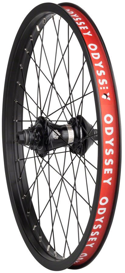 Odyssey Quadrant Rear Wheel - 20" 14 x 110mm Rim Brake Freecoaster RHD Black Rear Wheel Odyssey   