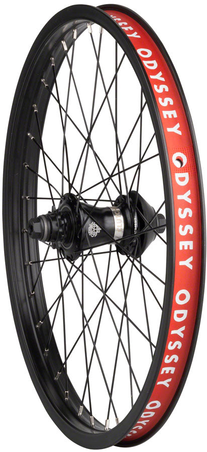 Odyssey Quadrant Rear Wheel - 20" 14 x 110mm Rim Brake Freecoaster LHD Black Rear Wheel Odyssey   