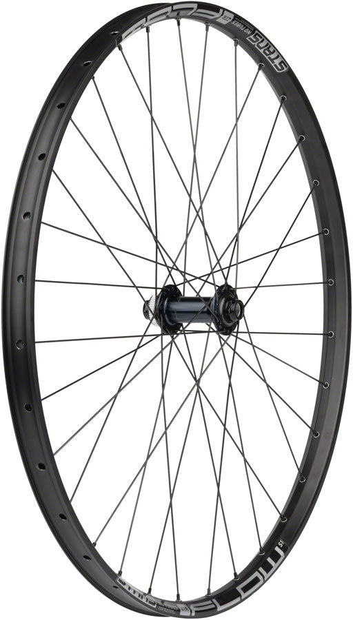 Quality Wheels Shimano SLX / Stans Flow S1 Front Wheel - 29" 15 x 110mm Center-Lock BLK Front Wheel Quality Wheels   