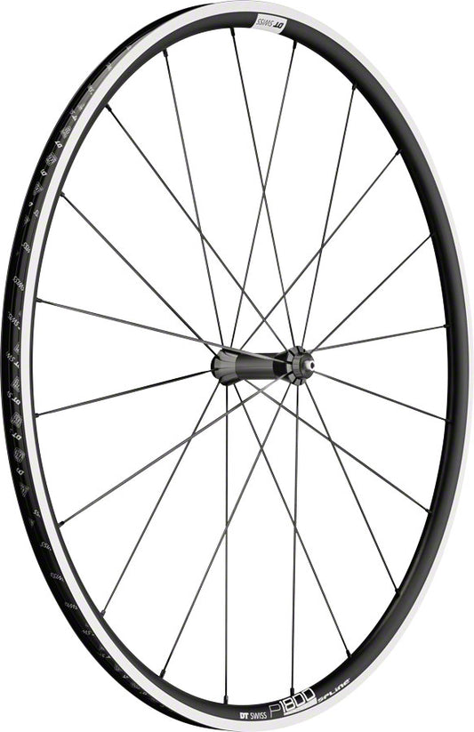 DT Swiss P 1800 Spline Front Wheel - 700 QR x 100mm Rim Brake Black Front Wheel DT Swiss   