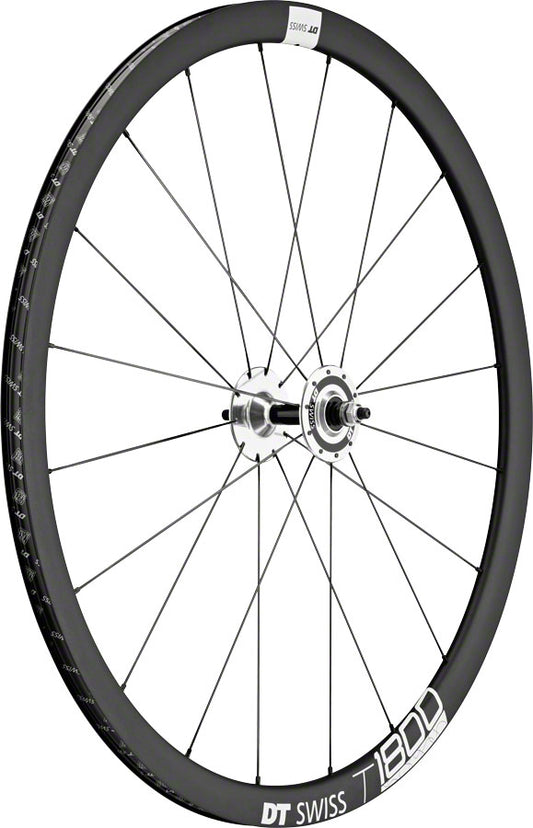 DT Swiss T 1800 Front Wheel - 700 9mm x 100mm Black Front Wheel DT Swiss   