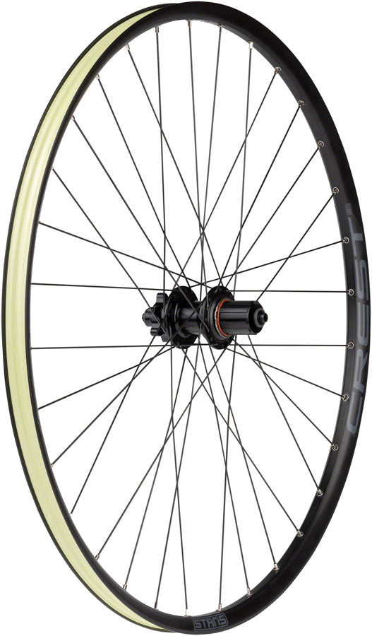 Stans No Tubes Crest S2 Rear Wheel - 29" QR x 135mm 6-Bolt HG11 Rear Wheel Stans No Tubes   
