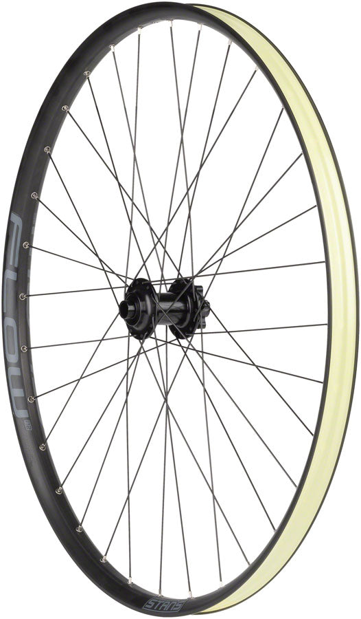 Stans No Tubes Flow S2 Front Wheel - 29" 15 x 100mm 6-Bolt Black Front Wheel Stans No Tubes   