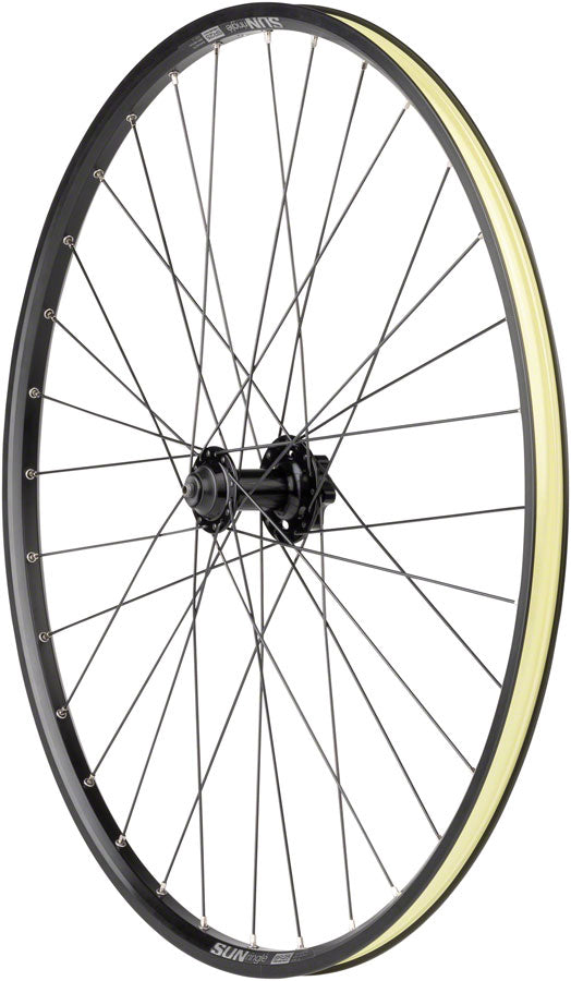 Quality Wheels Value Double Wall Series Disc Front Wheel - 27.5" QR x 100mm 6-Bolt/Rim BLK Front Wheel Quality Wheels   