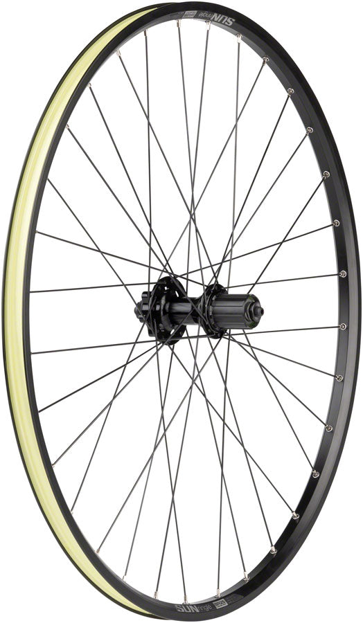 Quality Wheels Value Double Wall Series Disc Rear Wheel - 27.5" QR x 135mm 6-Bolt/Rim HG BLK Rear Wheel Quality Wheels   