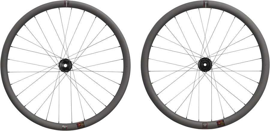 Reserve Wheels Reserve 34/37 Wheelset - 700 12 x 100/12 x 142 Center-Lock HG 11 Road Carbon DT 180 Wheels Reserve Wheels   