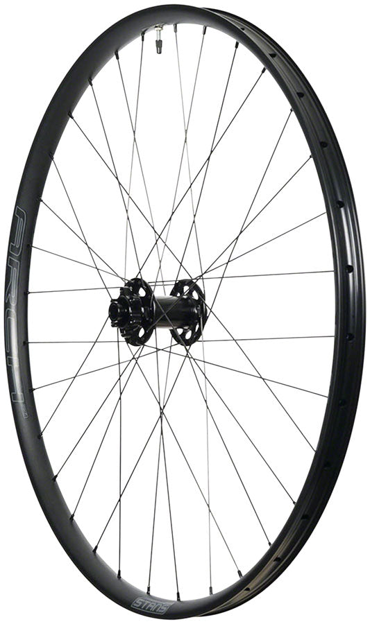 Stans NoTubes Arch MK4 Front Wheel - 29 15 x 110mm 6-Bolt Black Front Wheel Stans No Tubes   