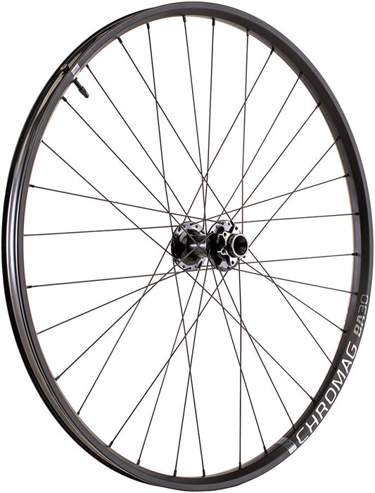 Chromag BA30 Front Wheel - 27.5" 15 x 110mm 6-Bolt Black Front Wheel Chromag   