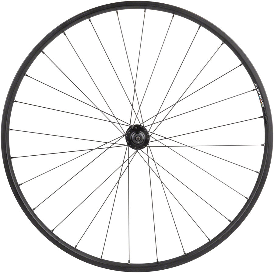 Quality Wheels Value Double Wall Series Disc Front Wheel - 650b QR x 100mm Center-Lock BLK Front Wheel Quality Wheels   