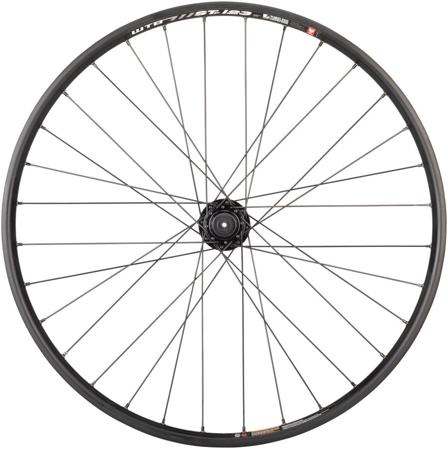 Quality Wheels WTB ST i23 TCS Disc Front Wheel - 26" QR x 100mm 6-Bolt Black Front Wheel Quality Wheels   