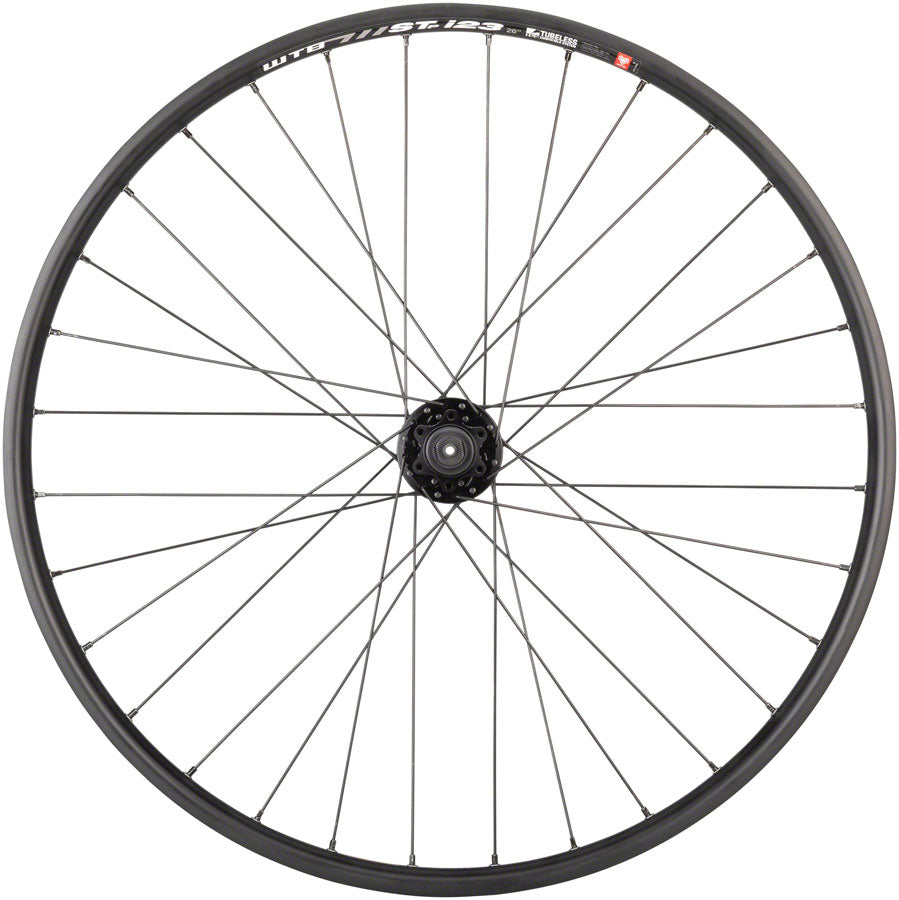 Quality Wheels WTB ST i23 TCS Disc Front Wheel - 26" QR x 100mm 6-Bolt Black Front Wheel Quality Wheels   