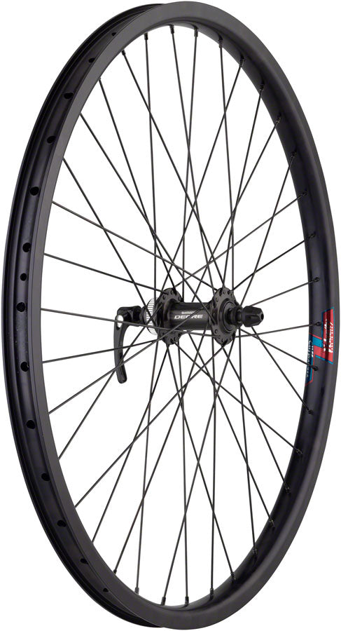 Quality Wheels Value HD Series Disc Front Wheel - 26" QR x 100mm Center-Lock BLK Front Wheel Quality Wheels   