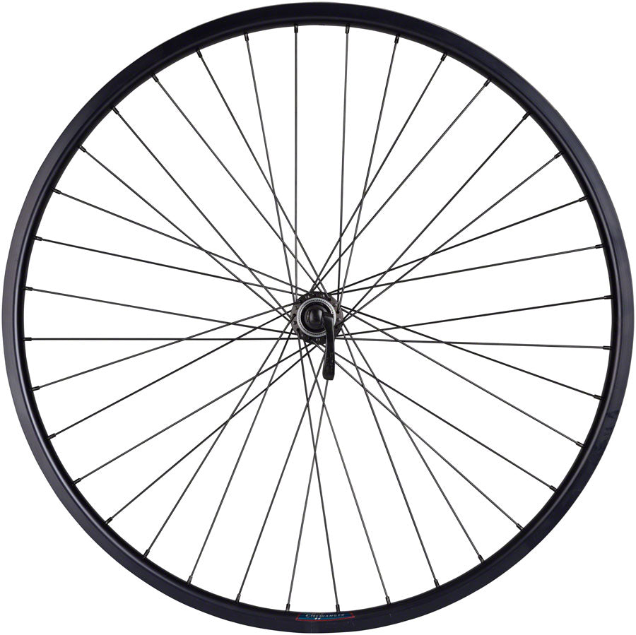 Quality Wheels Value HD Series Disc Front Wheel - 700 QR x 100mm Center-Lock BLK Front Wheel Quality Wheels   