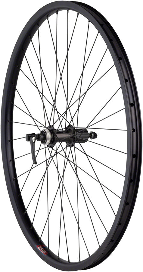 Quality Wheels Value HD Series Disc Rear Wheel - 700 QR x 135mm Center-Lock HG 10 BLK Rear Wheel Quality Wheels   