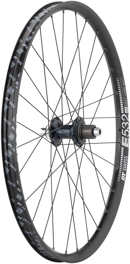 Quality Wheels Shimano SLX/DT E532 Rear Wheel - 27.5" 12 x 148mm Center-Lock Micro Spline BLK Rear Wheel Quality Wheels   