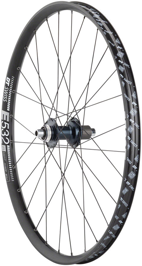 Quality Wheels Shimano SLX/DT E532 Rear Wheel - 27.5" 12 x 148mm Center-Lock Micro Spline BLK Rear Wheel Quality Wheels   