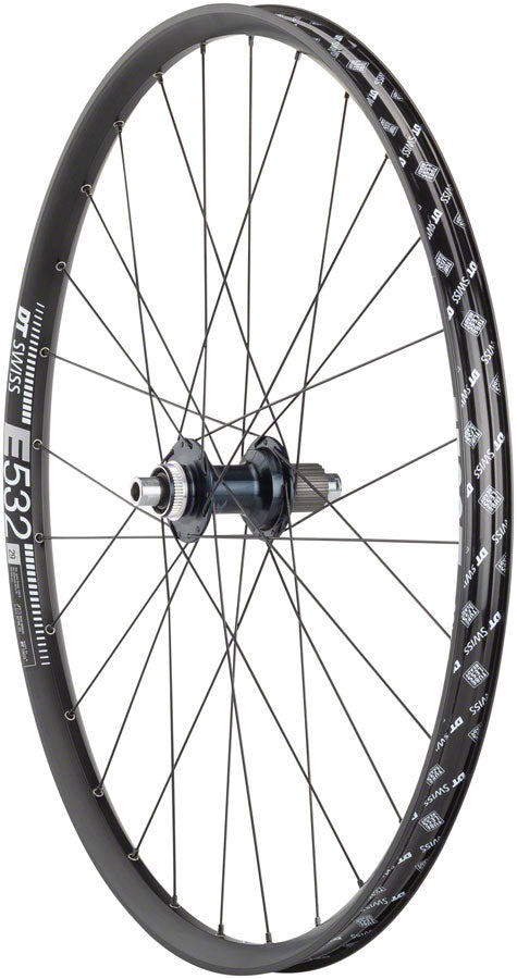 Quality Wheels Shimano SLX/DT E532 Rear Wheel - 29" 12 x 148mm Center-Lock Micro Spline BLK Rear Wheel Quality Wheels   