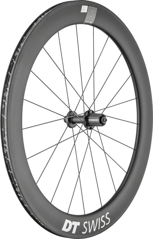 DT Swiss ARC 1400 DiCut 62 Rear Wheel - 700c QR x 130mm Rim Brake HG 11 Road BLK Rear Wheel DT Swiss   