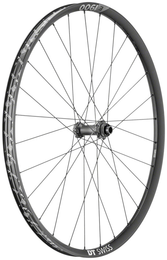 DT Swiss E 1900 Spline 30 Front Wheel - 27.5" 15 x 110mm Center-Lock Black Front Wheel DT Swiss   