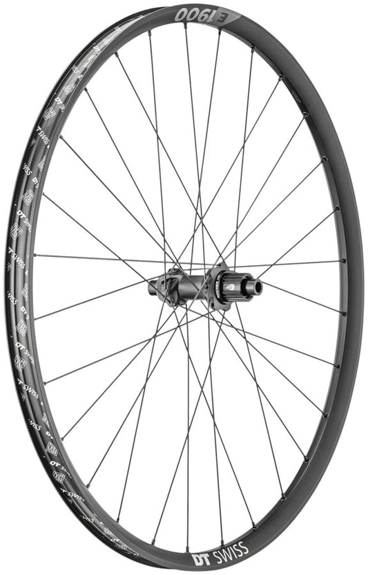 DT Swiss E 1900 Spline 30 Rear Wheel - 29" 12 x 148mm Center-Lock Micro Spline BLK Rear Wheel DT Swiss   
