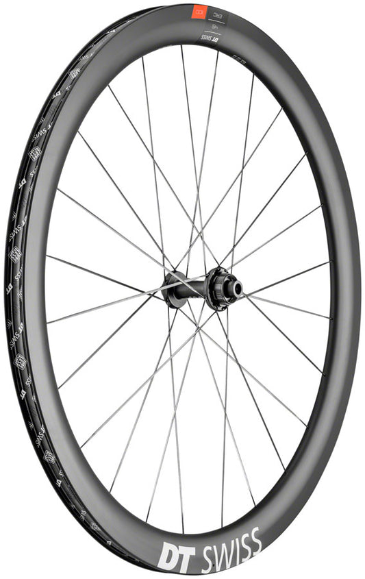 DT Swiss ERC 1100 DiCut 45 Front Wheel - 700c 12 x 100mm Center-Lock Black Front Wheel DT Swiss   