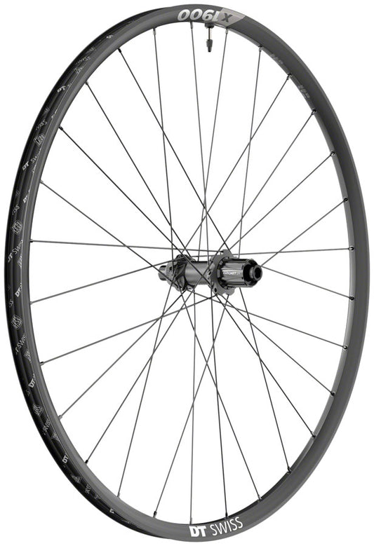 DT Swiss X 1900 Spline 25 Rear Wheel - 29" 12 x 148mm Center-Lock HG 11 MTN BLK Rear Wheel DT Swiss   