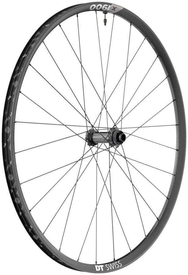 DT Swiss X 1900 Spline 25 Front Wheel - 29" 15 x 110mm Center-Lock Black Front Wheel DT Swiss   