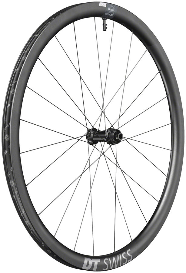 DT Swiss CRC 1400 Spline 35 Front Wheel - 700 12 x 100mm Center-Lock Black Front Wheel DT Swiss   