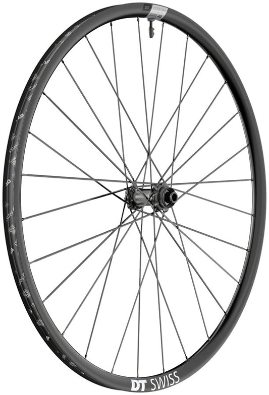 DT Swiss HE 1800 Spline Front Wheel - 700 12 x 110mm Center-Lock Black Front Wheel DT Swiss   