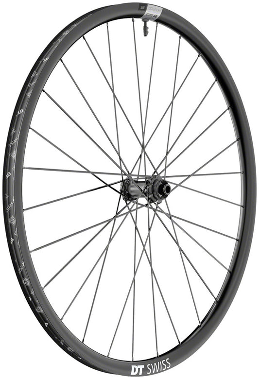 DT Swiss HG 1800 Spline Front Wheel - 700 12 x 110mm Center-Lock Black Front Wheel DT Swiss   