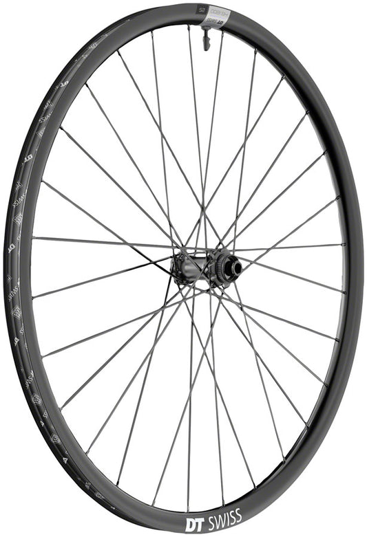 DT Swiss HG 1800 Spline Front Wheel - 650b 12 x 100mm Center-Lock Black Front Wheel DT Swiss   