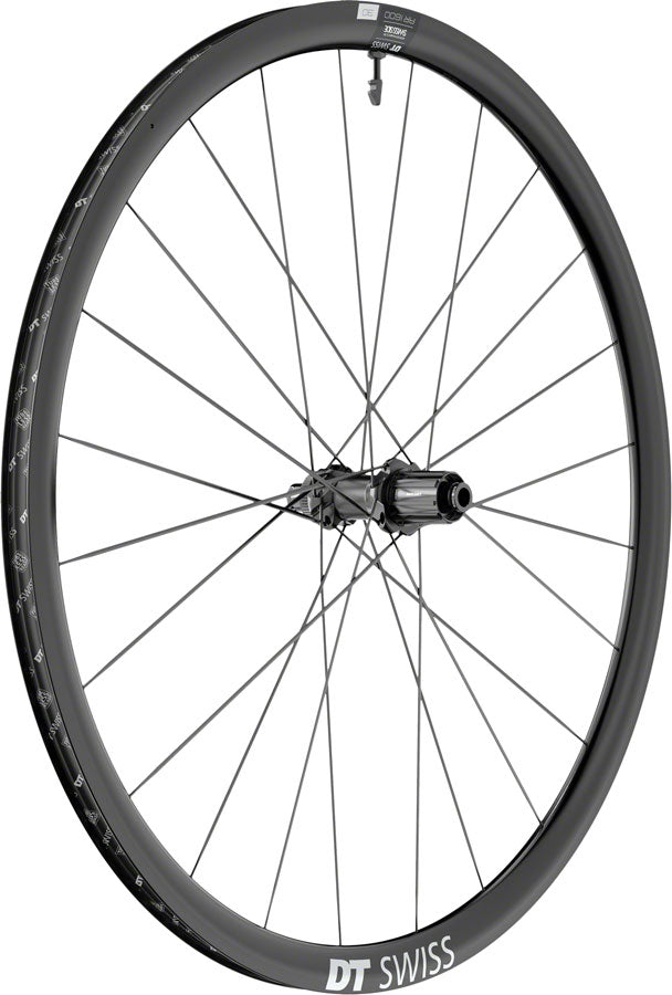 DT Swiss AR 1600 Spline 30 Rear Wheel - 700c 12 x 142mm Center-Lock HG 11 Road Ratchet 36 SL BLK Rear Wheel DT Swiss   