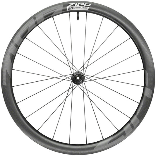 Zipp 303 Firecrest Front Wheel - 700 12 X 100mm Center-Lock Tubeless BLK A1 Front Wheel Zipp Speed Weaponry   