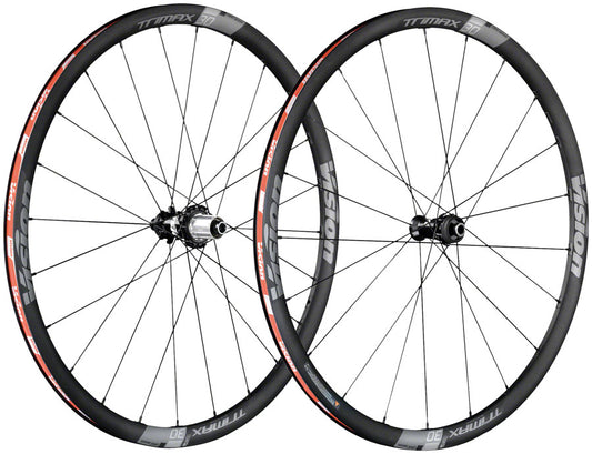 Vision TriMax 30 Wheelset - 700c 12 x 100/142mm CenterLock HG 11 Black Wheels Vision   