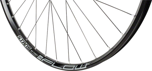 Stans No Tubes Flow S1 Front Wheel - 29" 15 x 100mm 6-Bolt Black Front Wheel Stans No Tubes   