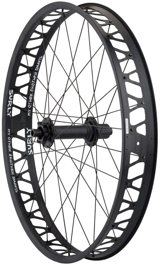 Quality Wheels Bear Pawls / Other Brother Darryl Rear Wheel - 26" Fat 12 x 197mm 6-Bolt HG 11 BLK Rear Wheel Quality Wheels   