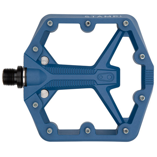 Crank Brothers Stamp 1 Gen 2 Pedals - Platform Composite 9/16" Navy Small Pedals Crank Brothers   