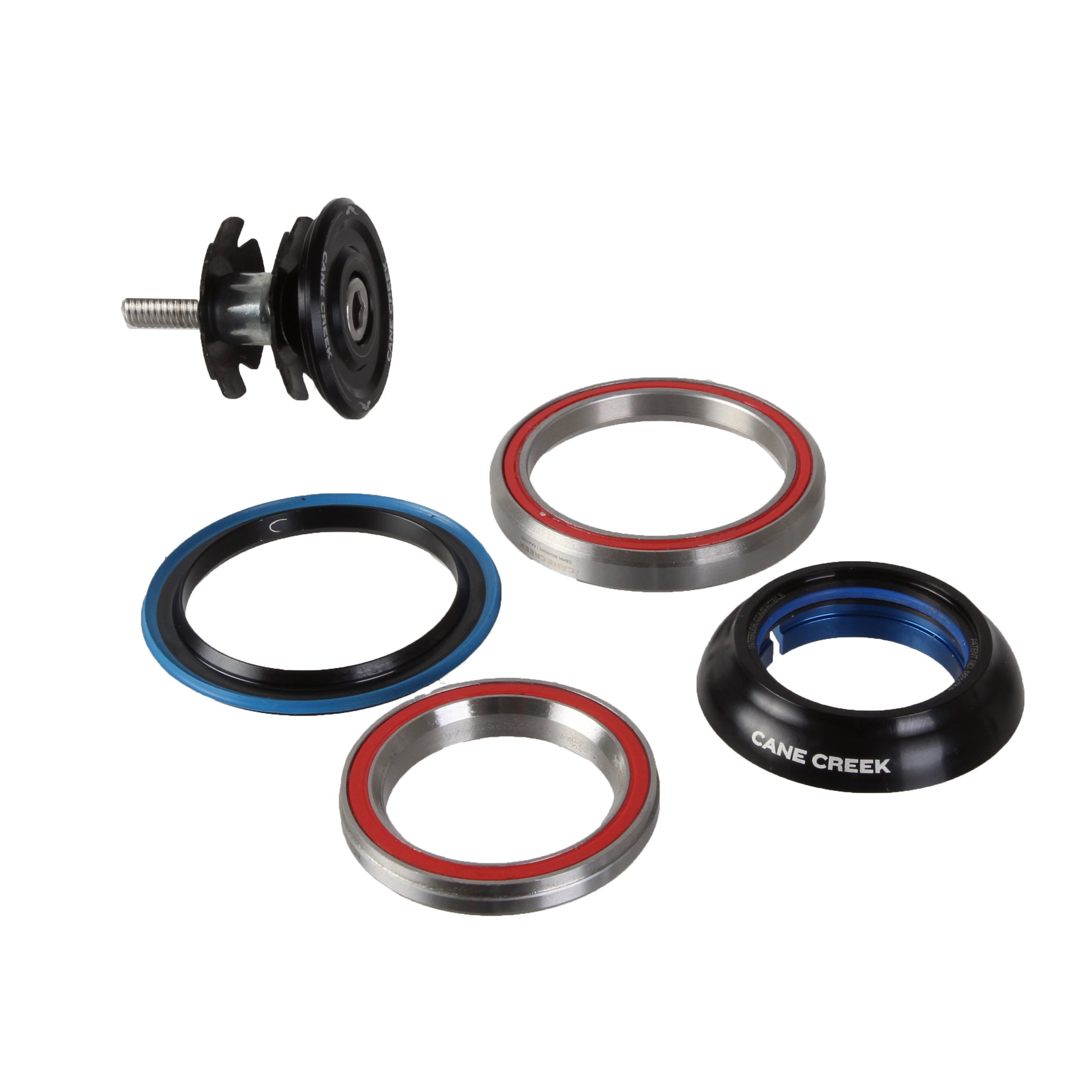 Cane Creek Hellbender 70 Headset IS42/28.6 IS52/40 Black Headsets Cane Creek   