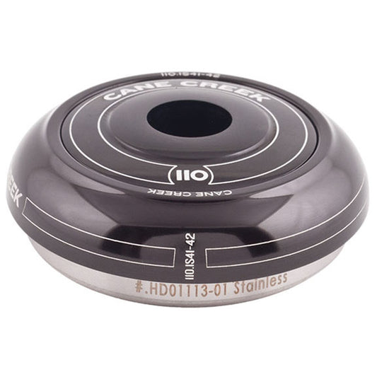 Cane Creek 110 IS41/28.6 Short Cover Top Headset Black Headset Upper Cane Creek   