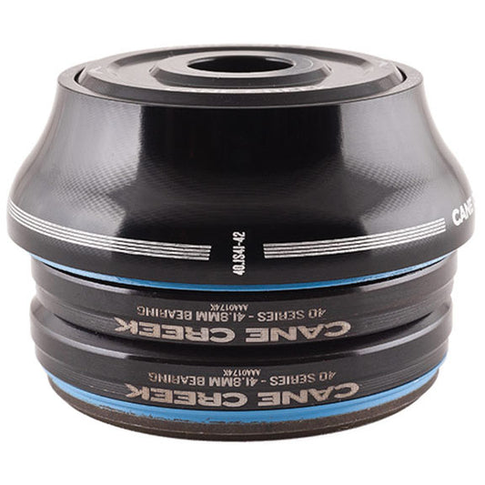 Cane Creek 40 IS42/28.6 / IS42/30 Tall Cover Headset Black Headsets Cane Creek   