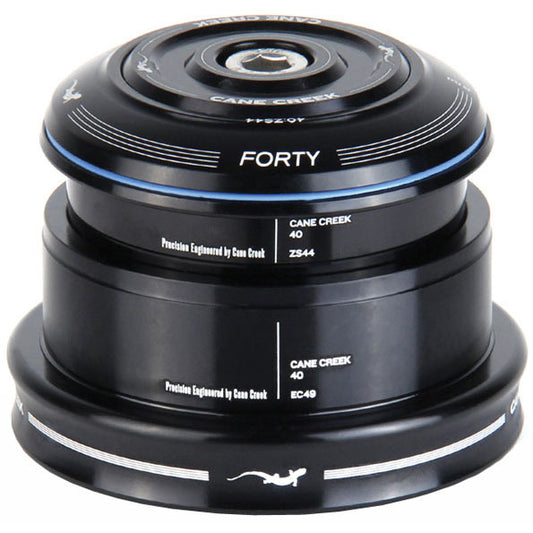 Cane Creek 40 ZS44/28.6 / H8 / K-EC49/30 Headset Black Headsets Cane Creek   