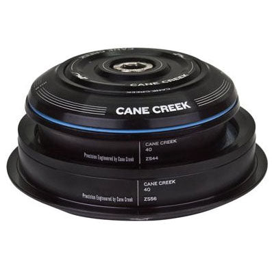 Cane Creek 40 ZS44/28.6 / ZS56/40 Tapered Headset Tapered Steerer Black Headsets Cane Creek   
