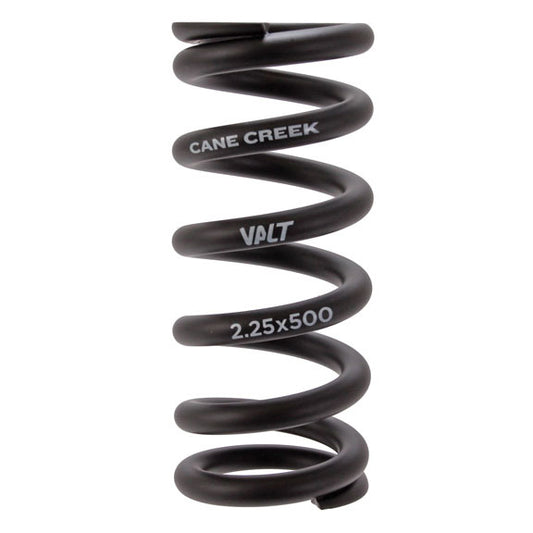 Cane Creek VALT Lightweight Steel Spring Coil Shock 2.25"/57mm x 500lbs BLK Rear Shock Spring Cane Creek   