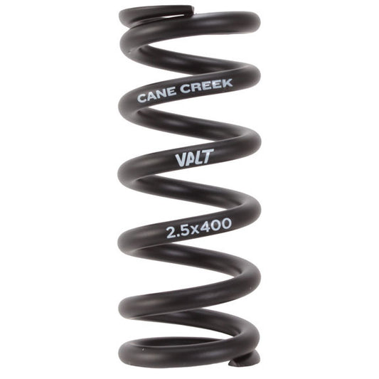 Cane Creek VALT Lightweight Steel Spring Coil Shock 2.50"/63mm x 400lbs BLK Rear Shock Spring Cane Creek   