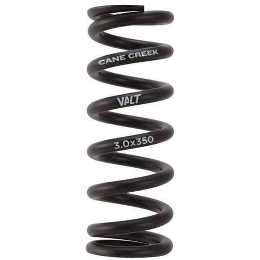 Cane Creek VALT Lightweight Steel Coil Rear Shock Spring 3.00"/76mm x 350lb BLK Rear Shock Spring Cane Creek   