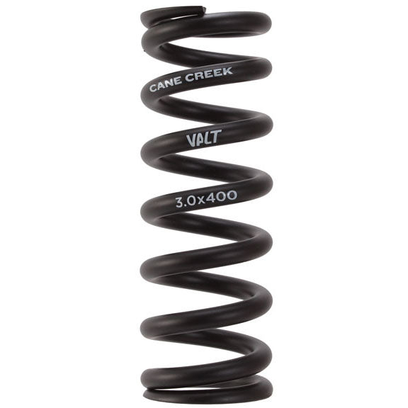 Cane Creek VALT Lightweight Steel Spring Coil Shock 3.00"/76mm x 400lbs BLK Rear Shock Spring Cane Creek   