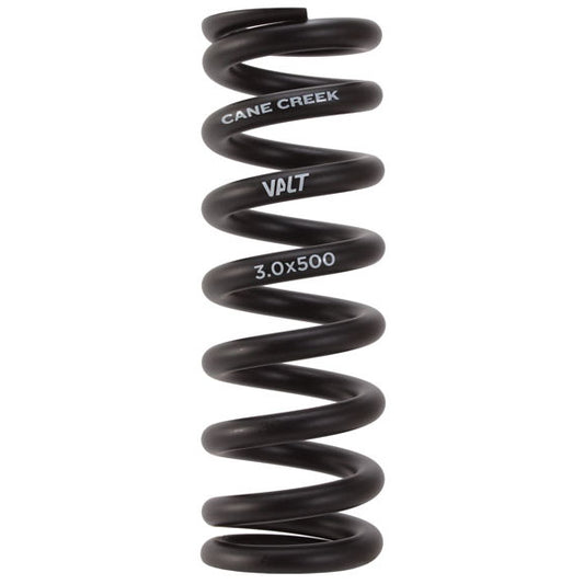 Cane Creek VALT Lightweight Steel Spring Coil Shock 3.00"/76mm x 500lbs BLK Rear Shock Spring Cane Creek   