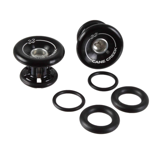 Cane Creek eeBarKeep Bar End Plugs - Pair Black Bars Ends & Plugs Cane Creek   